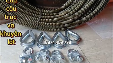 cáp thép palang cầu trục, cáp cầu trục phi 10, cáp thép cầu trục, cáp thép cho palang sungdo