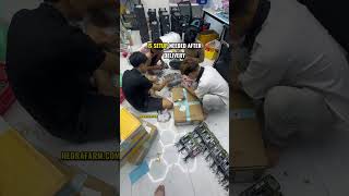 Shipping a Note 8 Box 10 Devices to the USA #hedrafarm #boxphonefarm #hedra #boxphone