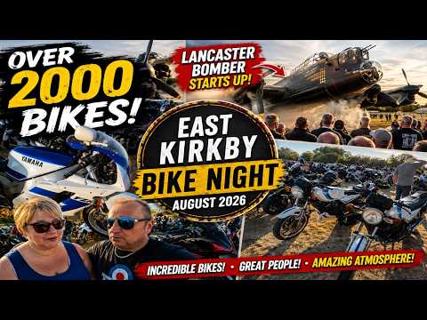 Massive Motorcycle Meet at East Kirkby - You Won't Believe What Turned Up