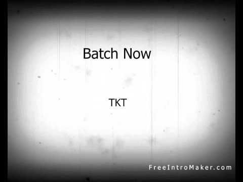 Batch Now Intro Countdown