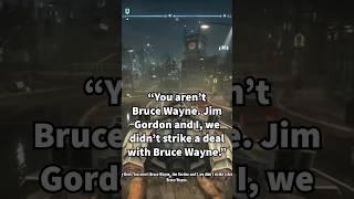 Different Two-Face dialogue in Arkham Knight #shorts