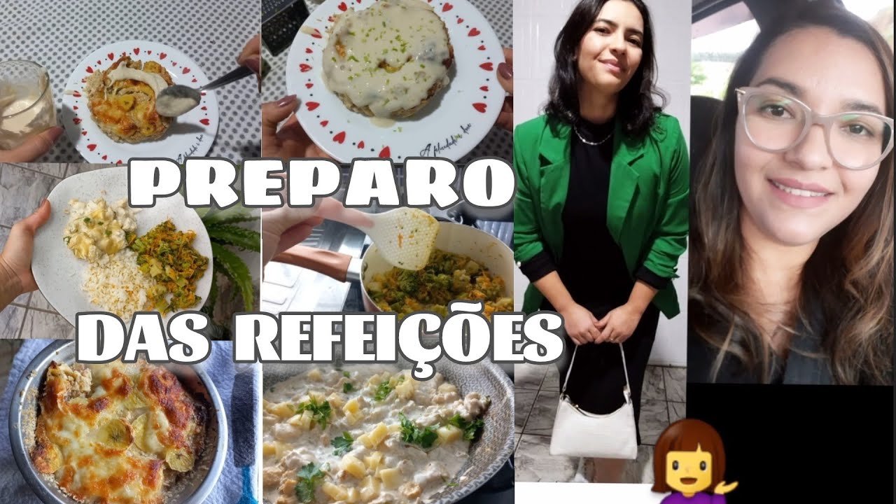 PREPARO das refeições, compra whey, rotina e dicas