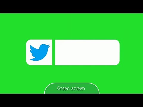 Banner Twitter Animation Green Screen @snowy9999