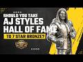 AJ Styles Hall of Fame Blasts into 7 Star WWE Champions