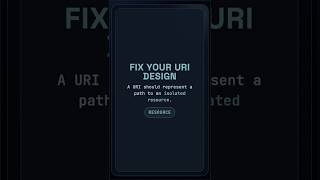 REST URI Design: Your API Routing is Chaotic