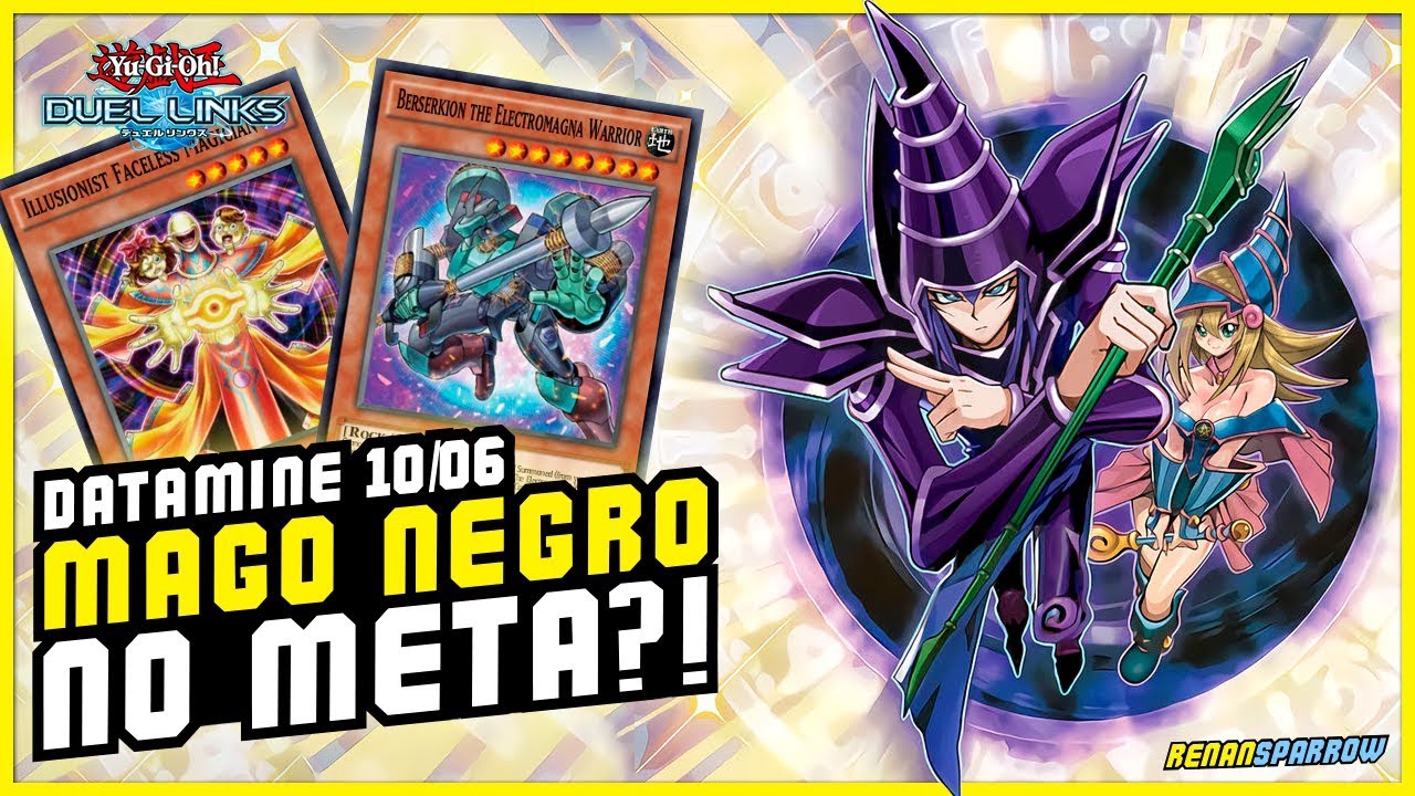 MAGO NEGRO NO META?! (Datamine 10/06) YuGiOh! Duel Links 721 YouTube