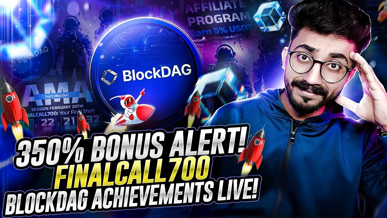 🔥 BlockDAG’s BIGGEST Update: Achievements, Affiliate Program ...