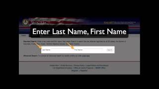 NSOPW Check Instructions