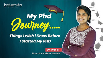 10 Things I wish i Knew Before I Started My PHD