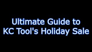 Ultimate Guide to KC Tool s Holiday Sale