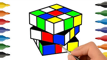 How to Draw Rubik