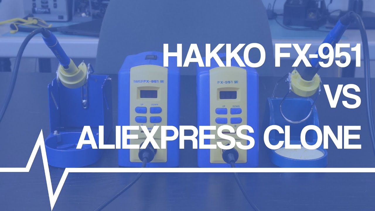 Does an AliExpress clone beat an original Hakko soldering station?