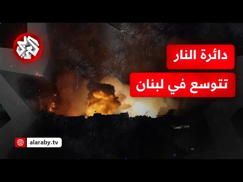 مراسلة التلفزيون العربي غارة في محيط قلعة بعلبك شرقي لبنان