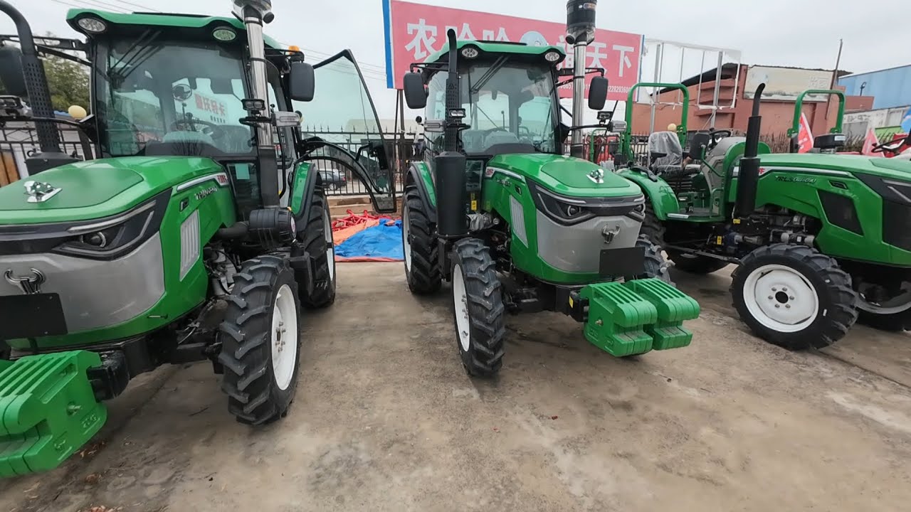 Трактор с фирменным знаком, как у Lamborghini- качественные тракторы из Китая для экспорта и покупки