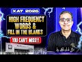 XAT 2026 | High Frequency Words &amp; Fill In the Blanks You Can't Miss!! | Kalra Sir MBA Pathshala