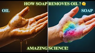 🧼 How Soap Works! The Science Behind Clean Hands 🔬💧 #stem #stemx