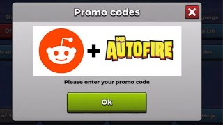 New Mr. Autofire Reddit Promo Code!!