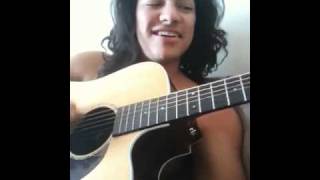 Video thumbnail of "Miike Snow & Mark Ronson ~ Animal (Acoustic cover) Keali'i Ho"