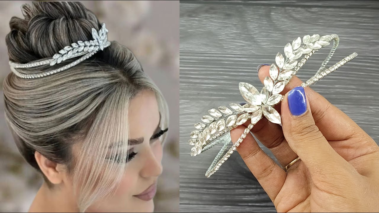 How to Make a Stunning Rhinestone and Marquise Crystal Crown – Easy DIY Tutorial