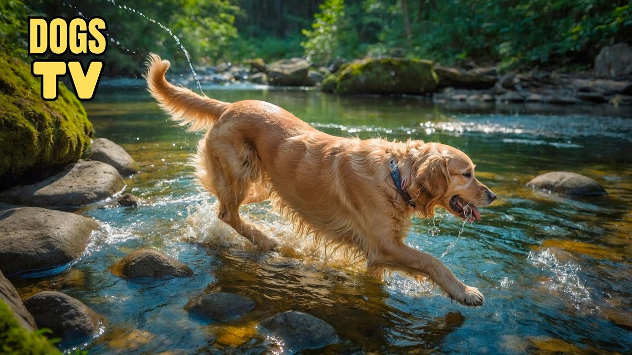 DOG TV: Videos Relaxing & Anti-Stress to Keep Dogs Calm When Home Alone - Entertain Music for Dogs
