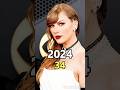 Taylor Swift Through The Years 2004 2025 Amazing Glow Up Shorts 