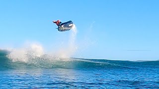 Jetski wave jumping seadoo sparks trixx compilation