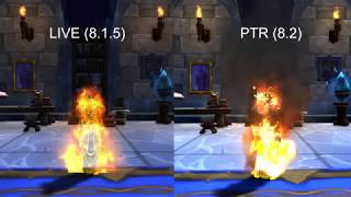 New Fire Mage Combustion Animation (8.2 PTR)