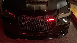Best way to install led badge in Chrysler 300 