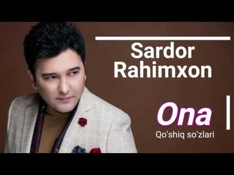 Sardor Rahimxon - Onam (Lyrics)/ Сардор Рахимхон - Онам