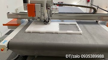 Máy cắt xốp   Máy cắt vải KTS