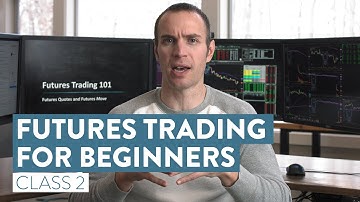 How To Trade Futures For Beginners | The Basics of Futures Trading [Class 2]