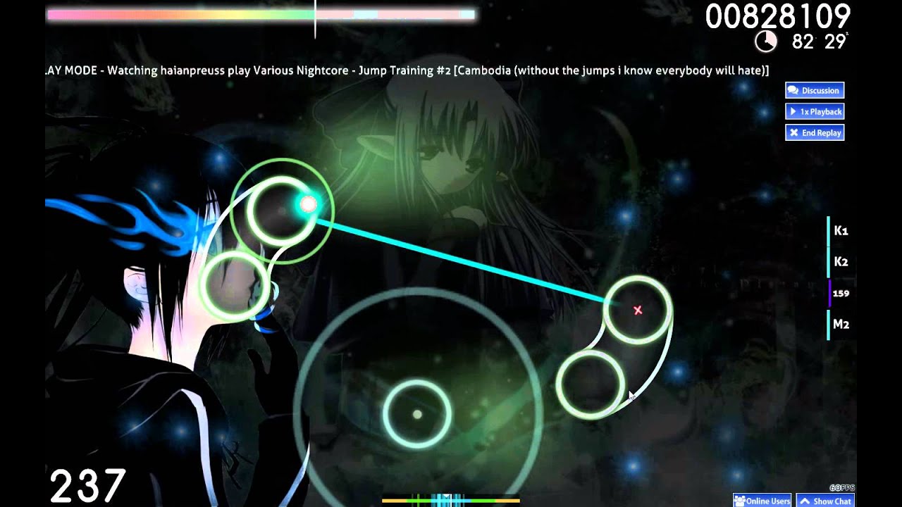 osu! Various Nightcore Jump Training 2 Cambodia YouTube