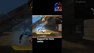 1 VS 4 KINGFISHER CLUTCH. Support guysssssss. like share and subscribe. #clutchshot #freefire .