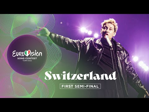 Marius Bear - Boys Do Cry - LIVE - Switzerland 🇨🇭 - First Semi-Final - Eurovision 2022