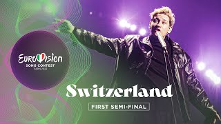 Marius Bear - Boys Do Cry - LIVE - Switzerland 🇨🇭 - First Semi-Final - Eurovision 2022