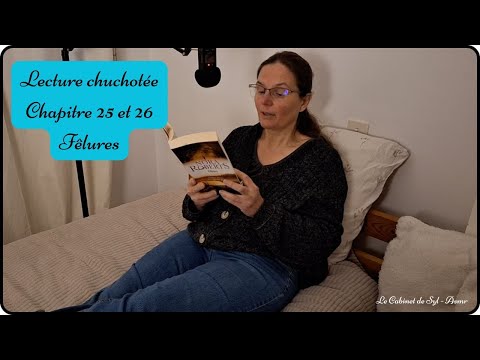 ASMR  - chapitres 25 et 26 fêlures - lecture chuchotée