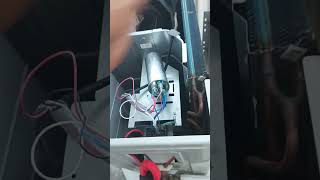 ac capacitor change compressor high ampr Trip problem compressor lock #pistoncompressor #viral #reel