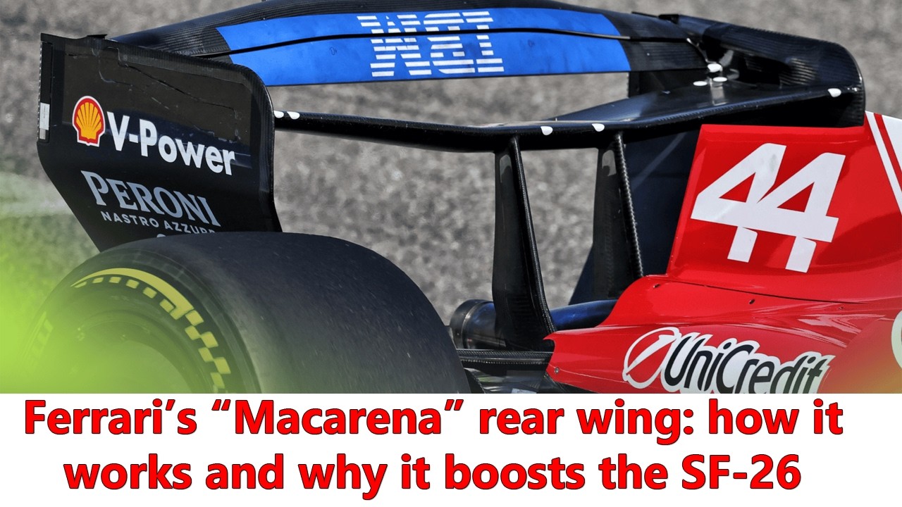 Ferrari Debuts “Macarena” Rear Wing in F1 Chinese GP | How It Works ...