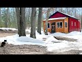 Off-Grid Cabin with Secret root cellar, hidden pantry, &amp; solid security. GREAT IDEAS!