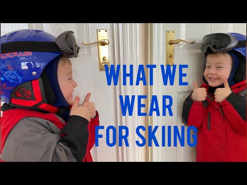 Skiing with kids - what we wear | Family who ski