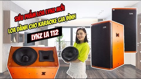 Siêu Phẩm Loa LYNZ LA 112 Dành Cho KARAOKE Gia Đình | Việt Mới Audio