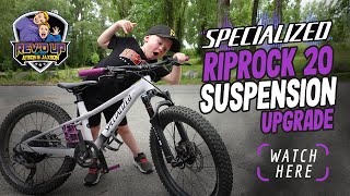 Specialized Riprock 20 Suspension Upgrade | Shop Tour, Installation & Test Ride