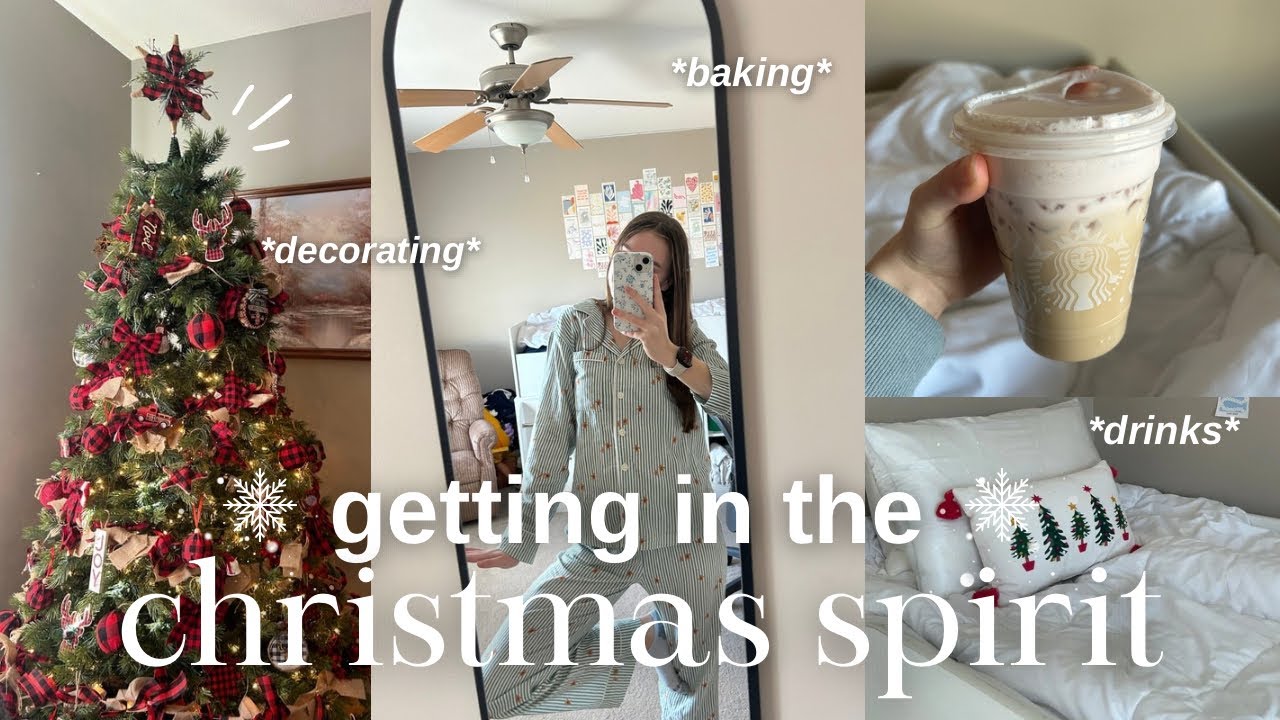 ПРОНИКАЕМСЯ РОЖДЕСТВЕНСКИМ НАСТРОЕНИЕМ ❄️ *украшение, выпечка и праздничные напитки*