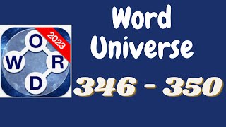 Word Universe Level 346 347 348 349 350 Answers screenshot 3