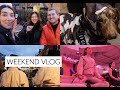 VLOG: LAST WEEKEND | Christmas shopping, Yin Yoga, Puppies and lots of cheese.