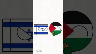 Palestine giving cookie again 🇵🇸❤️ | #countryballs #fypシ #freepalestine #animation #stopwar #shorts