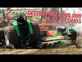2024 Tractor Truck Pulling CARNAGE Wild Rides Wrecks Fires 