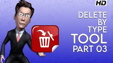 Do you know about Delete by Type Tool in Maya | Part 03 | Tutorial 06 | HD