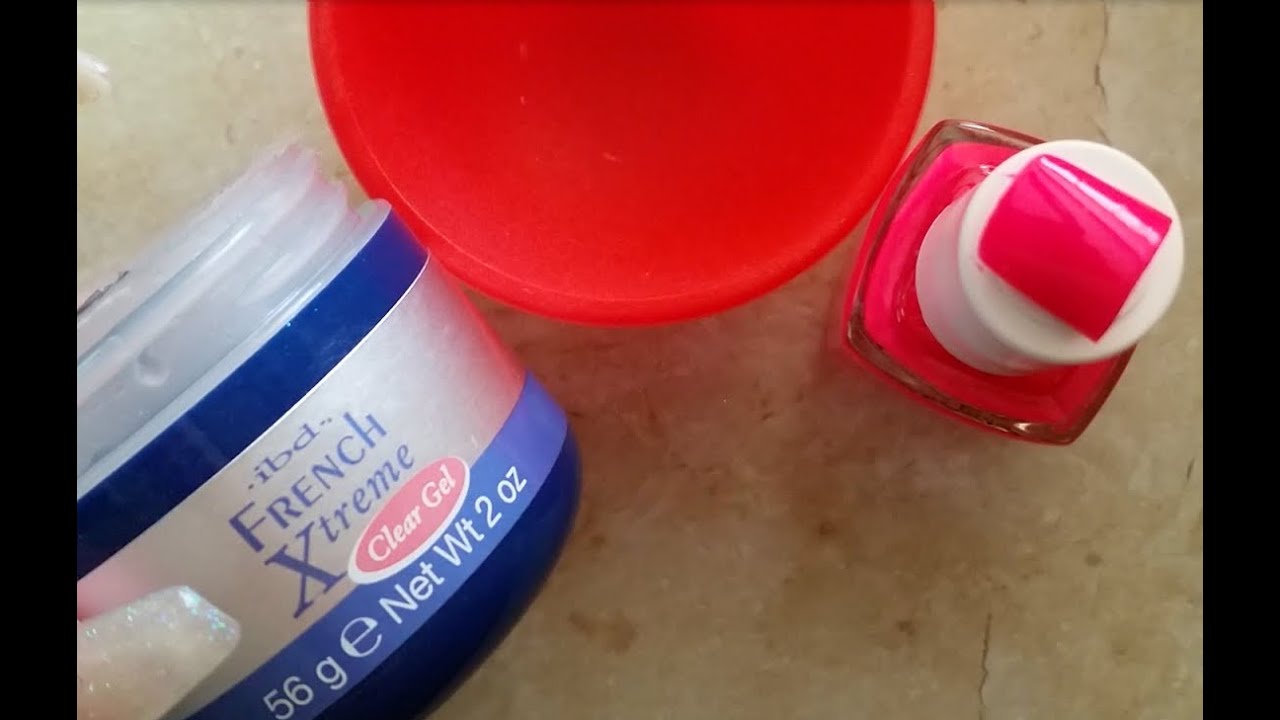 How to make colour gel using nail polish YouTube