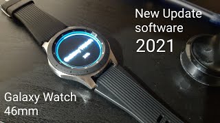 Galaxy Watch 46mm new update software 2021 #shorts